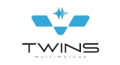 Logo da loja Twins Multimarcas, revenda de veículos usados e seminovos em Curitiba (PR)
